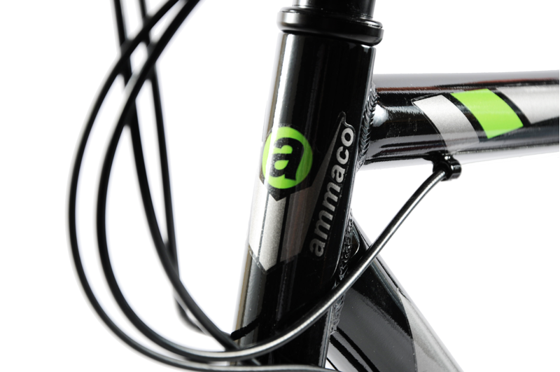 Ammaco Ridgeway 700c Sports Hybrid Bike Black-3